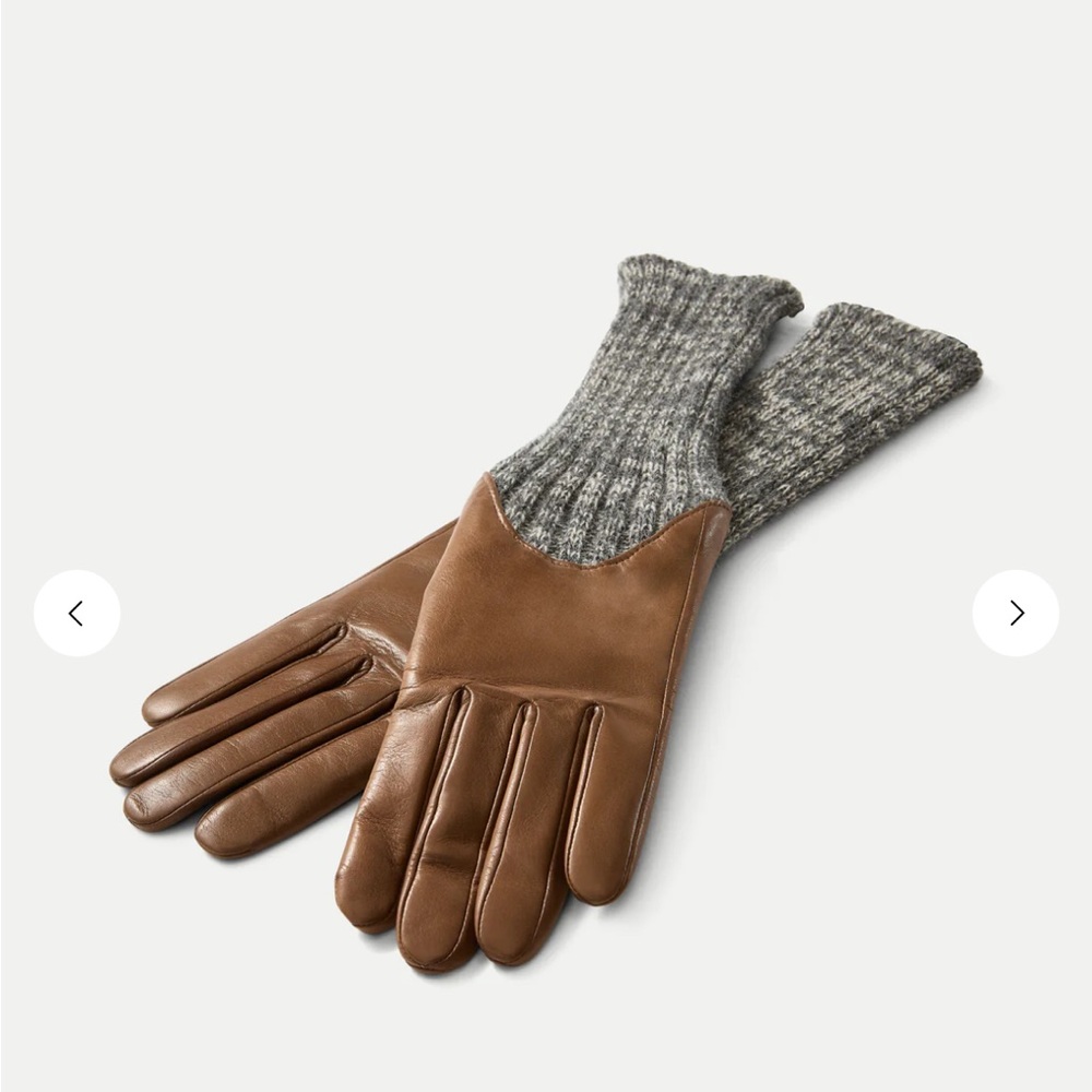 Veronica Beard X Agnelle Celia Biker Gloves